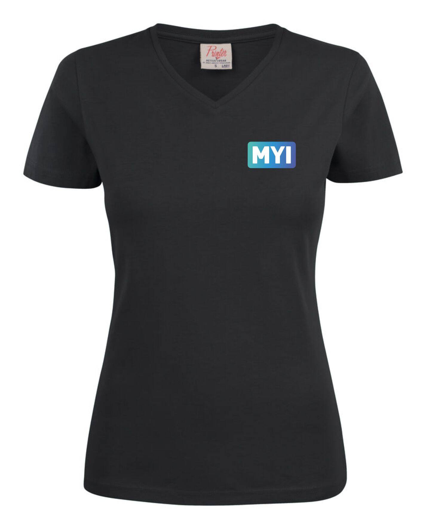 T-Shirt V-Neck I Damen
